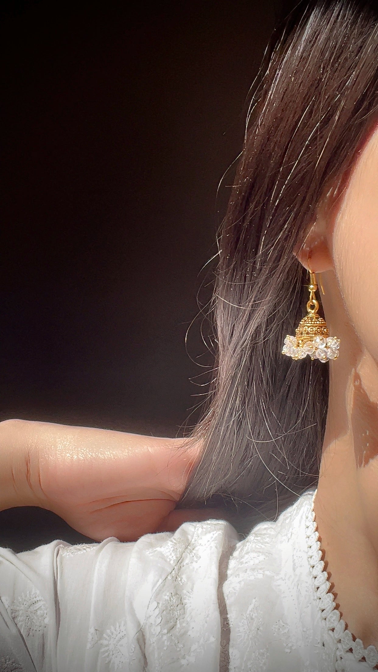 Motiya Jhumkas